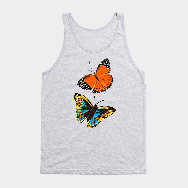 Butterflies Tank Top by Mimie20